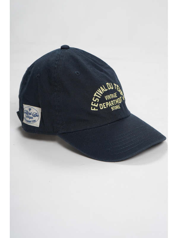 GORRA NAVY RETRO AMARILLO