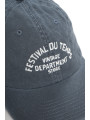 GORRA AZUL DESGASTADA RETRO