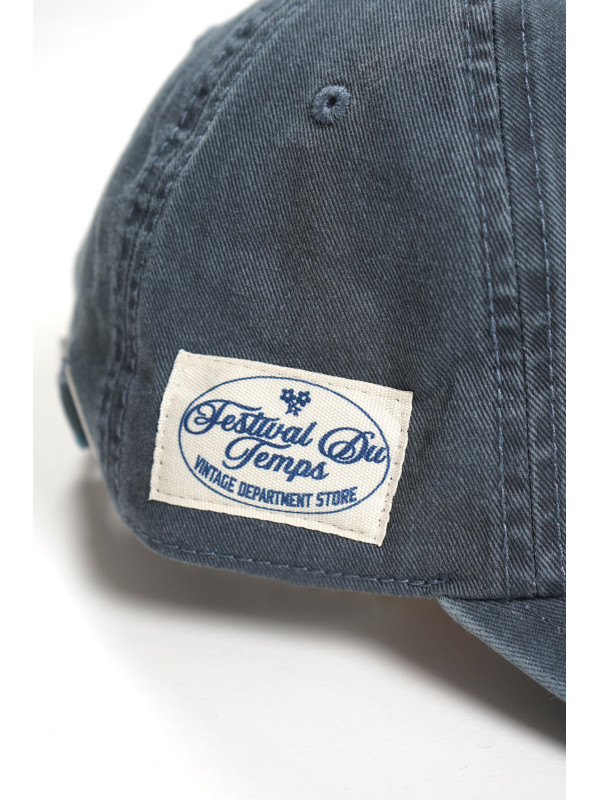 GORRA AZUL DESGASTADA RETRO