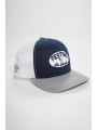 GORRA TRUCKER AZUL PARCHE FESTIVAL RETRO