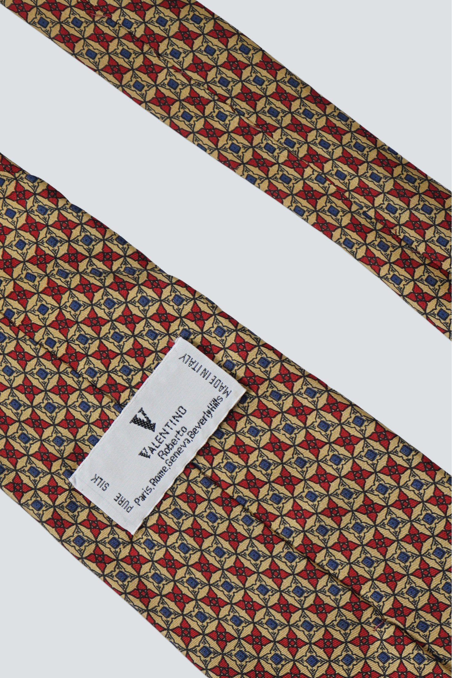 CORBATA VALENTINO GEOMÉTRICA