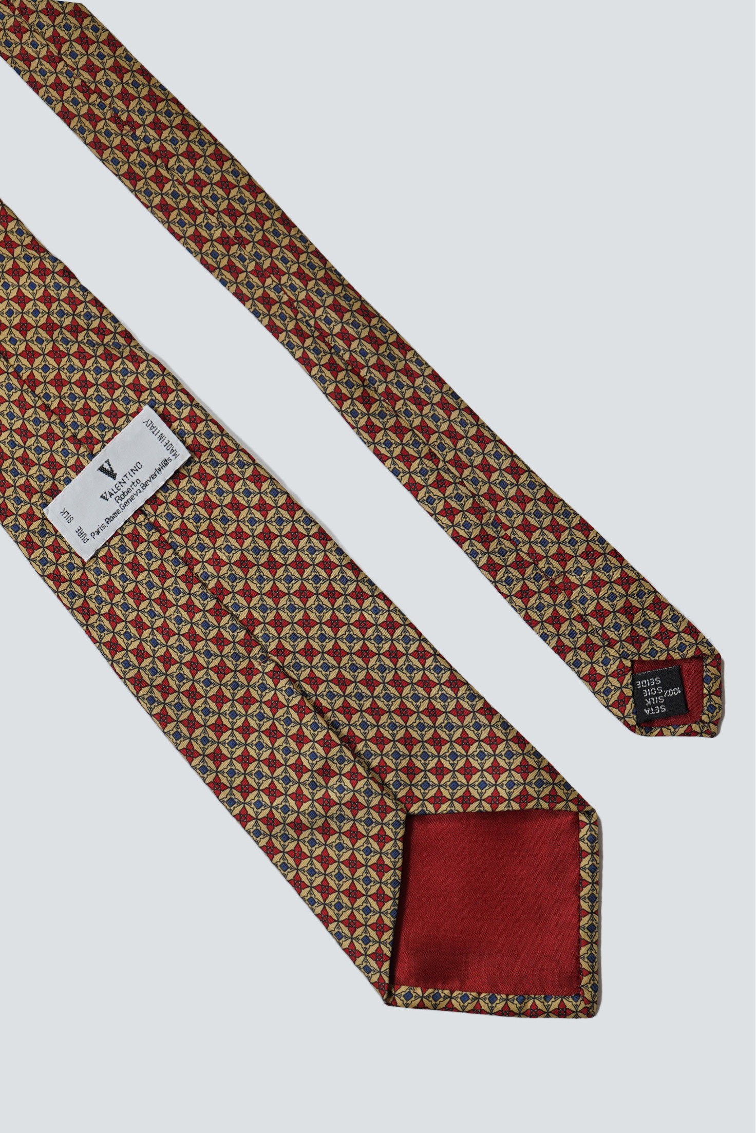 CORBATA VALENTINO GEOMÉTRICA