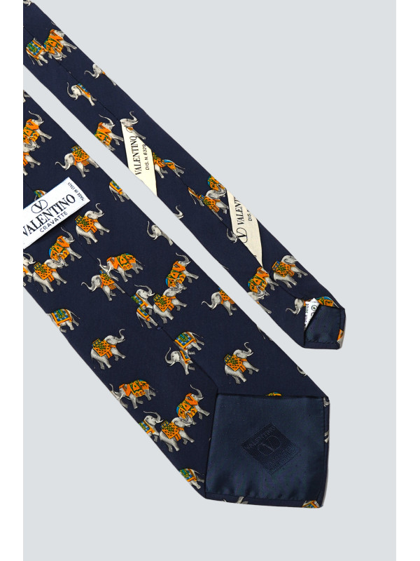 CORBATA VALENTINO ELEFANTES