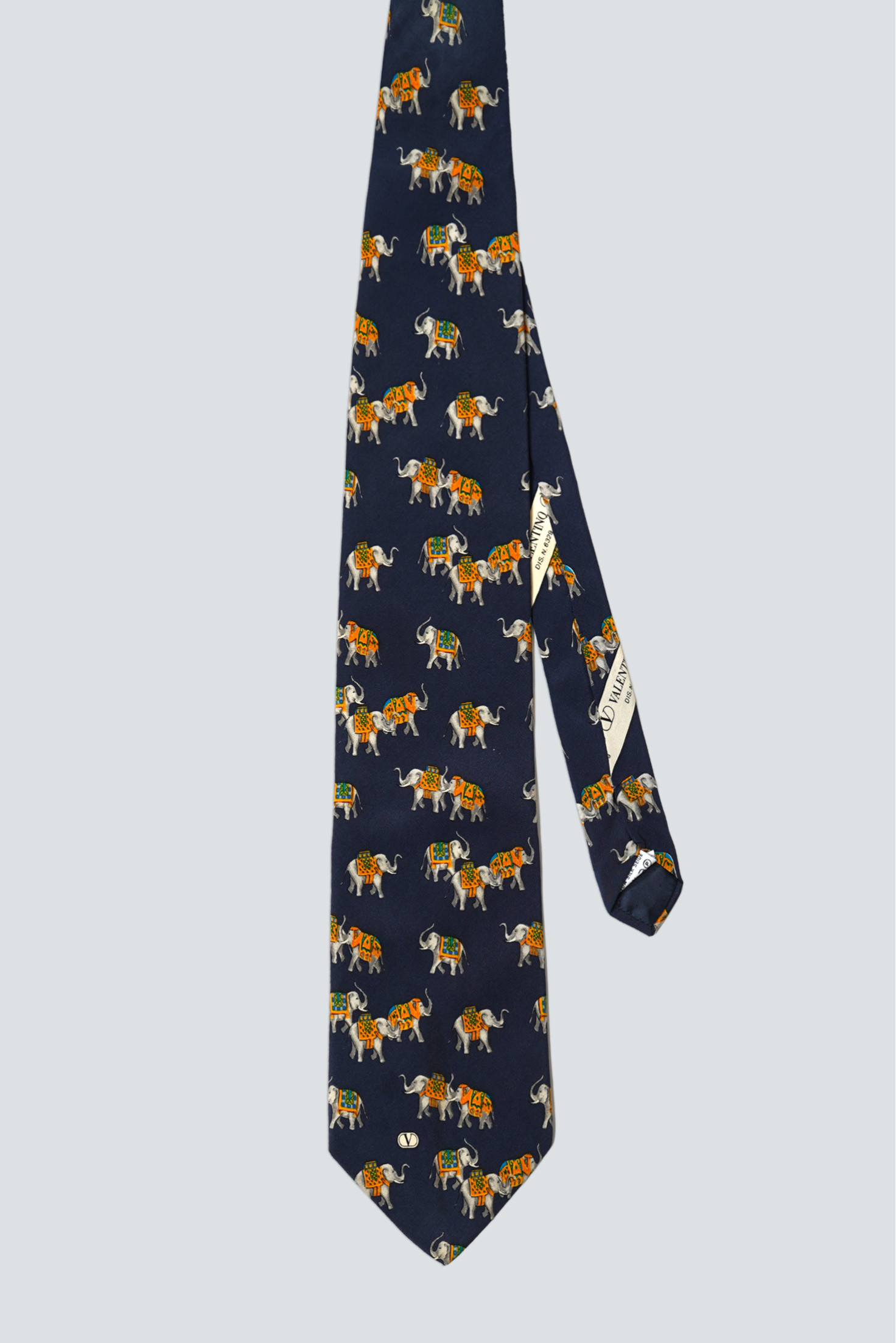 CORBATA VALENTINO ELEFANTES