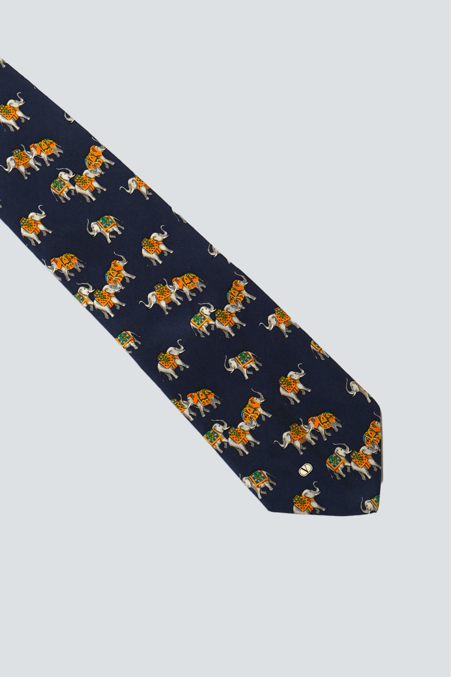 CORBATA VALENTINO ELEFANTES