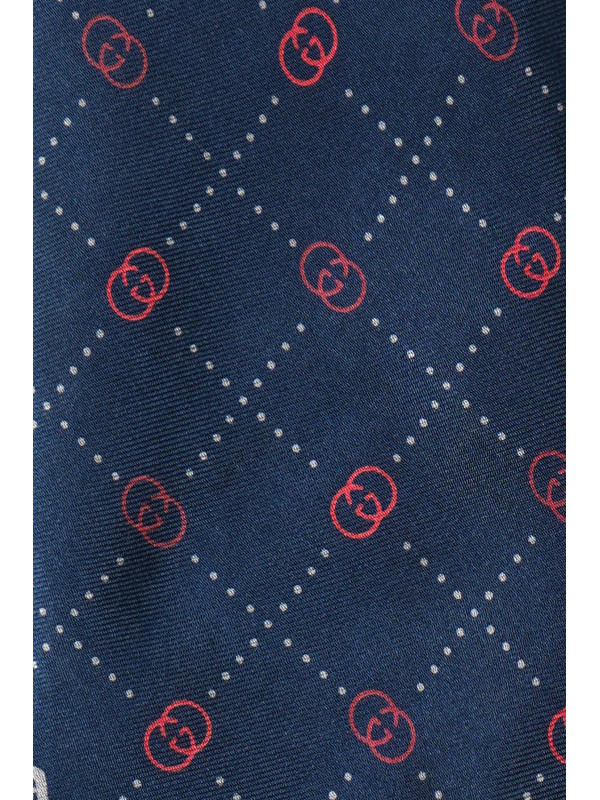 CORBATA GUCCI LOGO