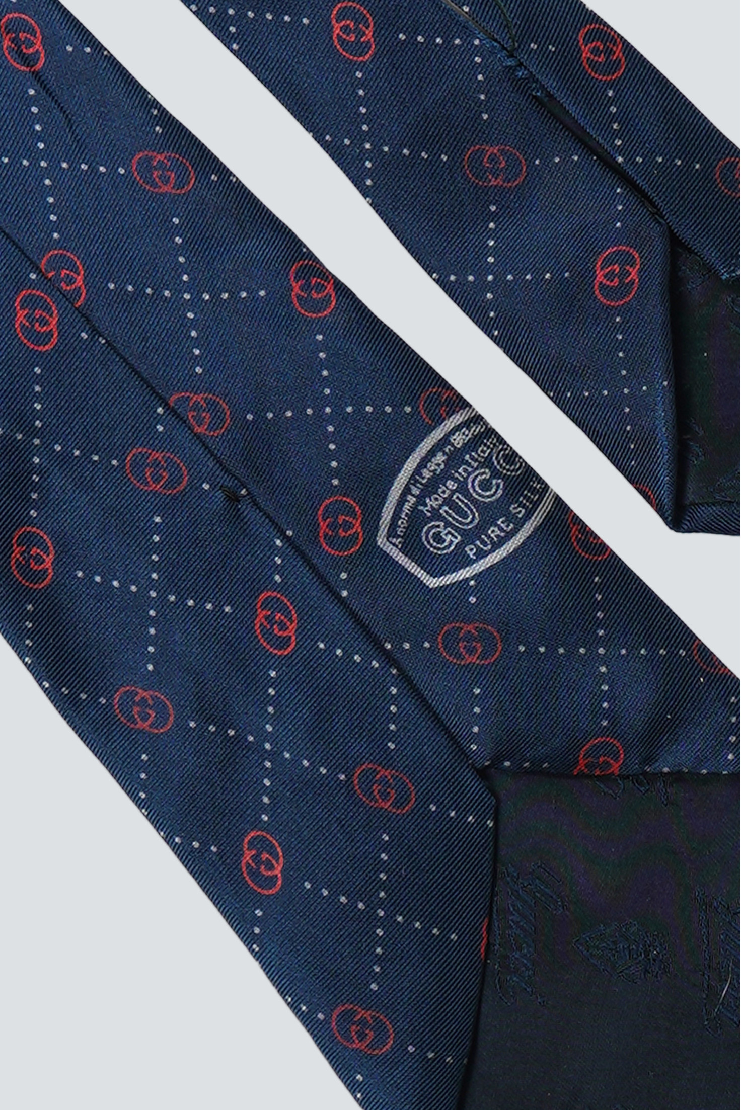 CORBATA GUCCI LOGO