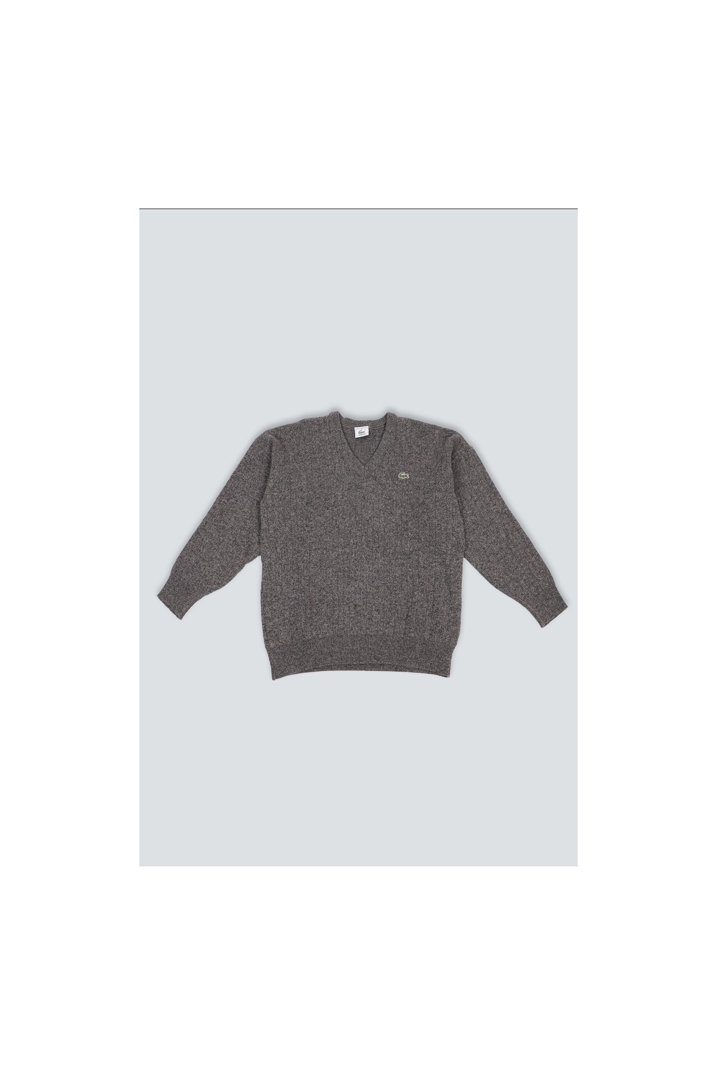 JERSEY LACOSTE GRIS