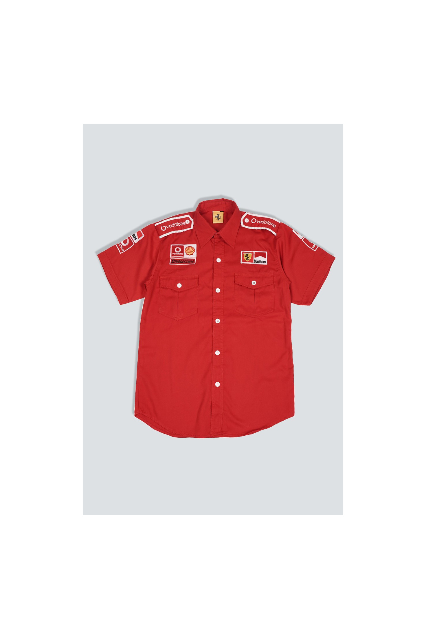 CAMISA FERRARI MARLBORO S-M