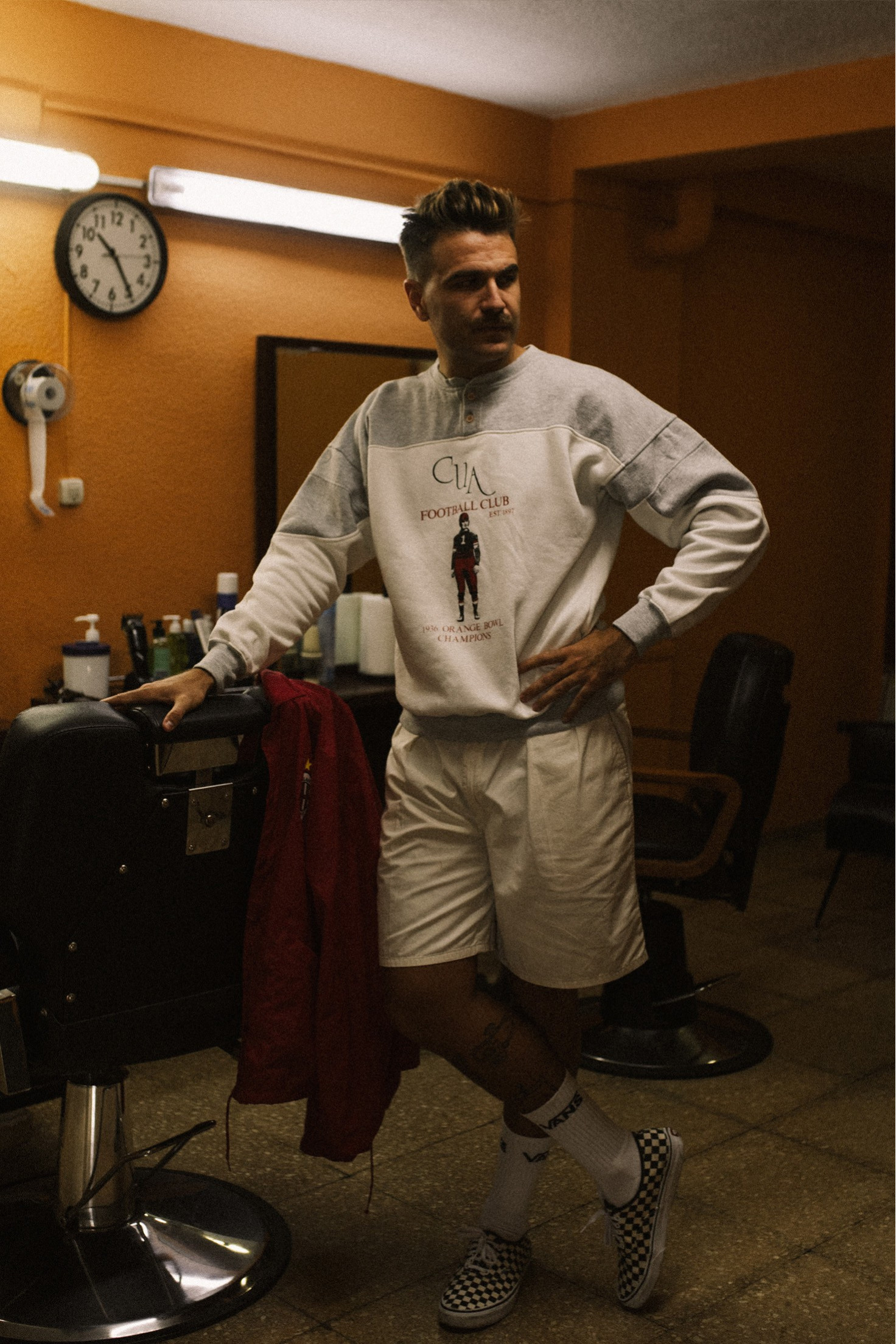 SUDADERA CUA FOOTBALL CLUB L