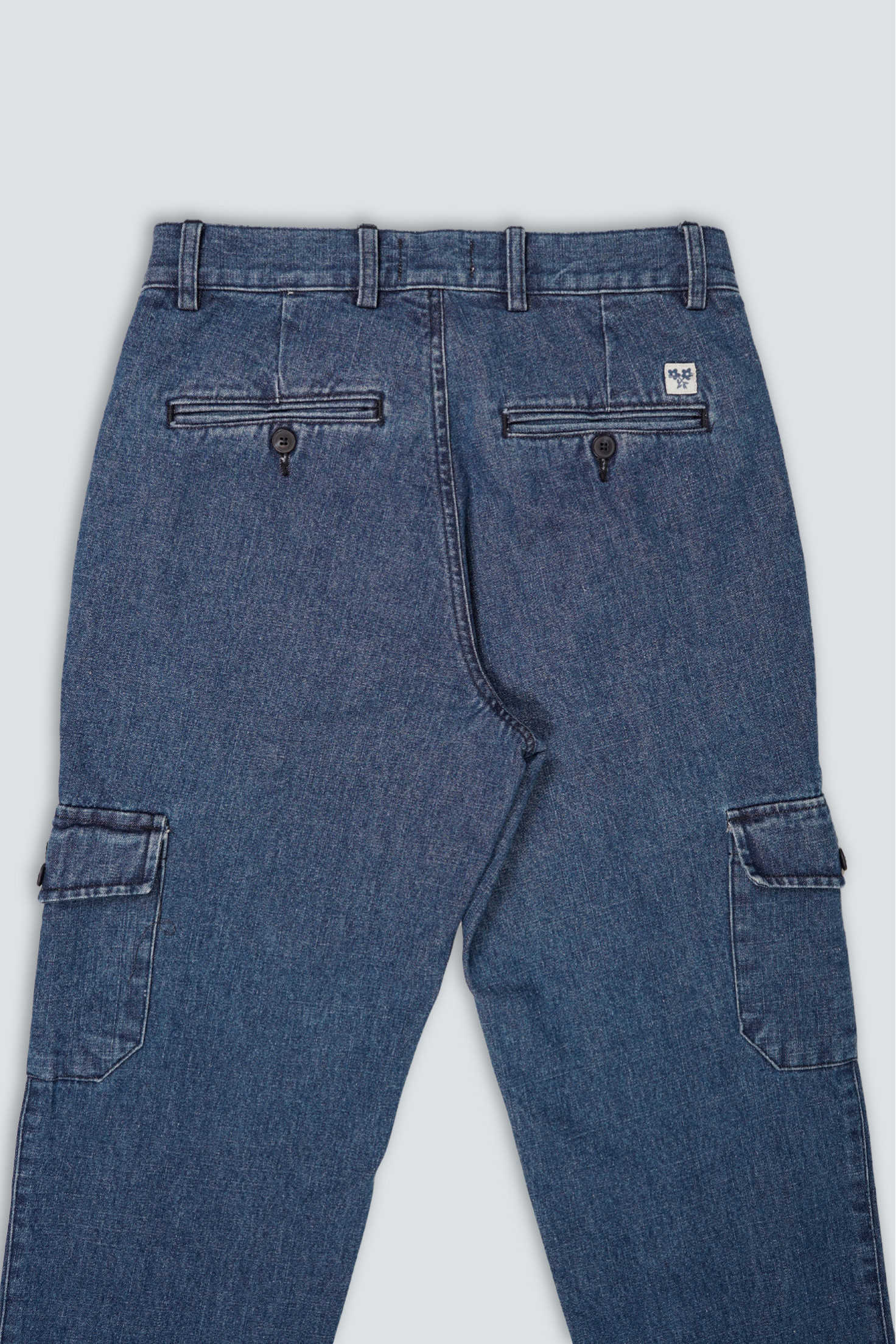 Pantalón Denim Cargo Pantalón Denim Cargo