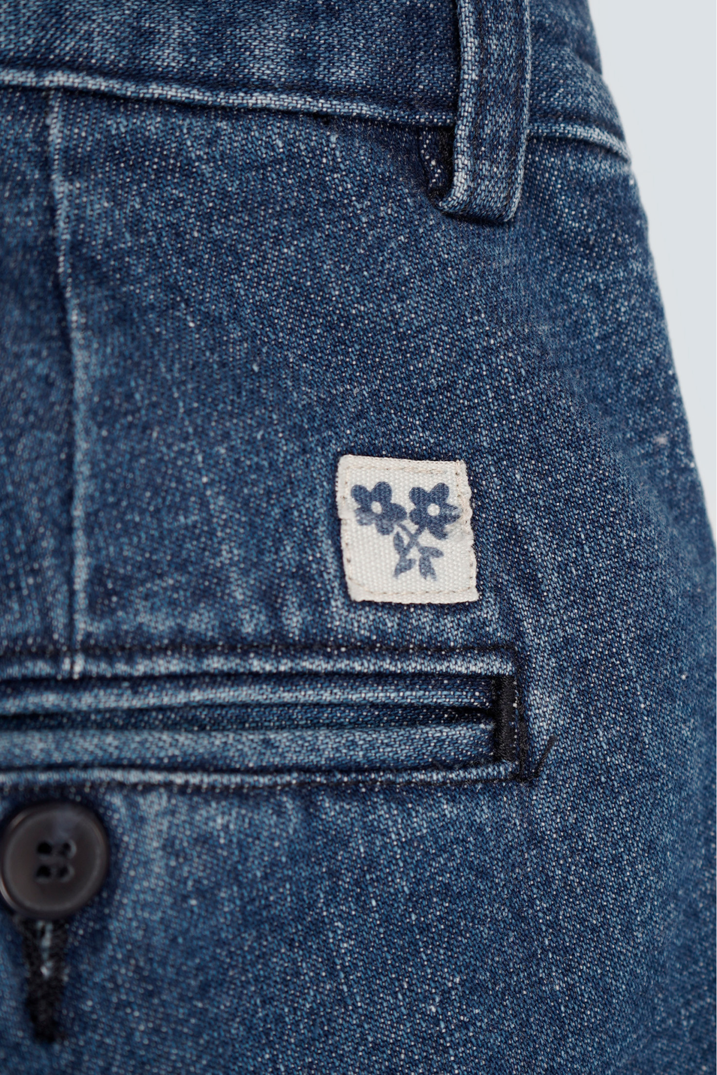 Pantalón Denim Cargo Pantalón Denim Cargo