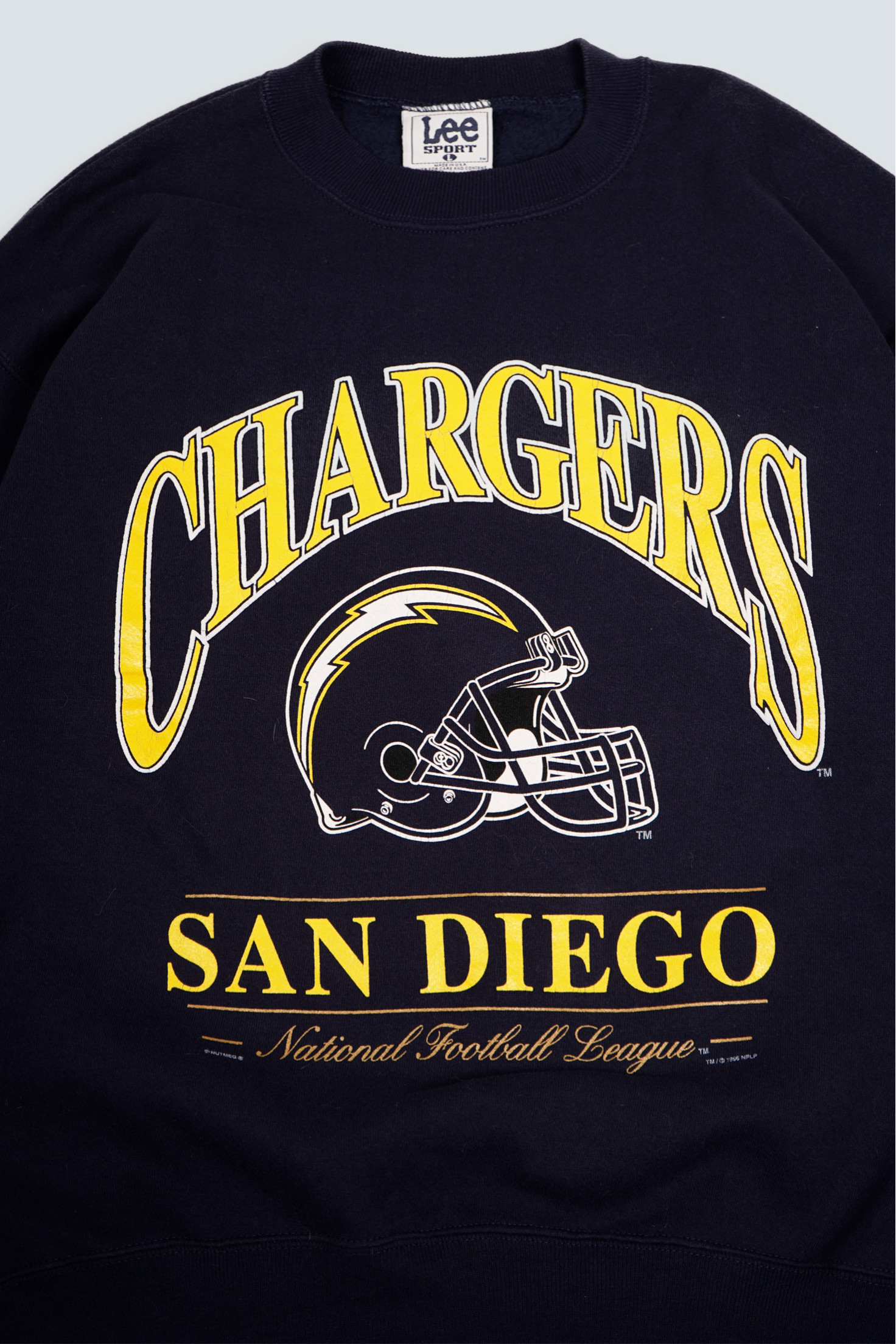 SUDADERA LEE CHARGERS