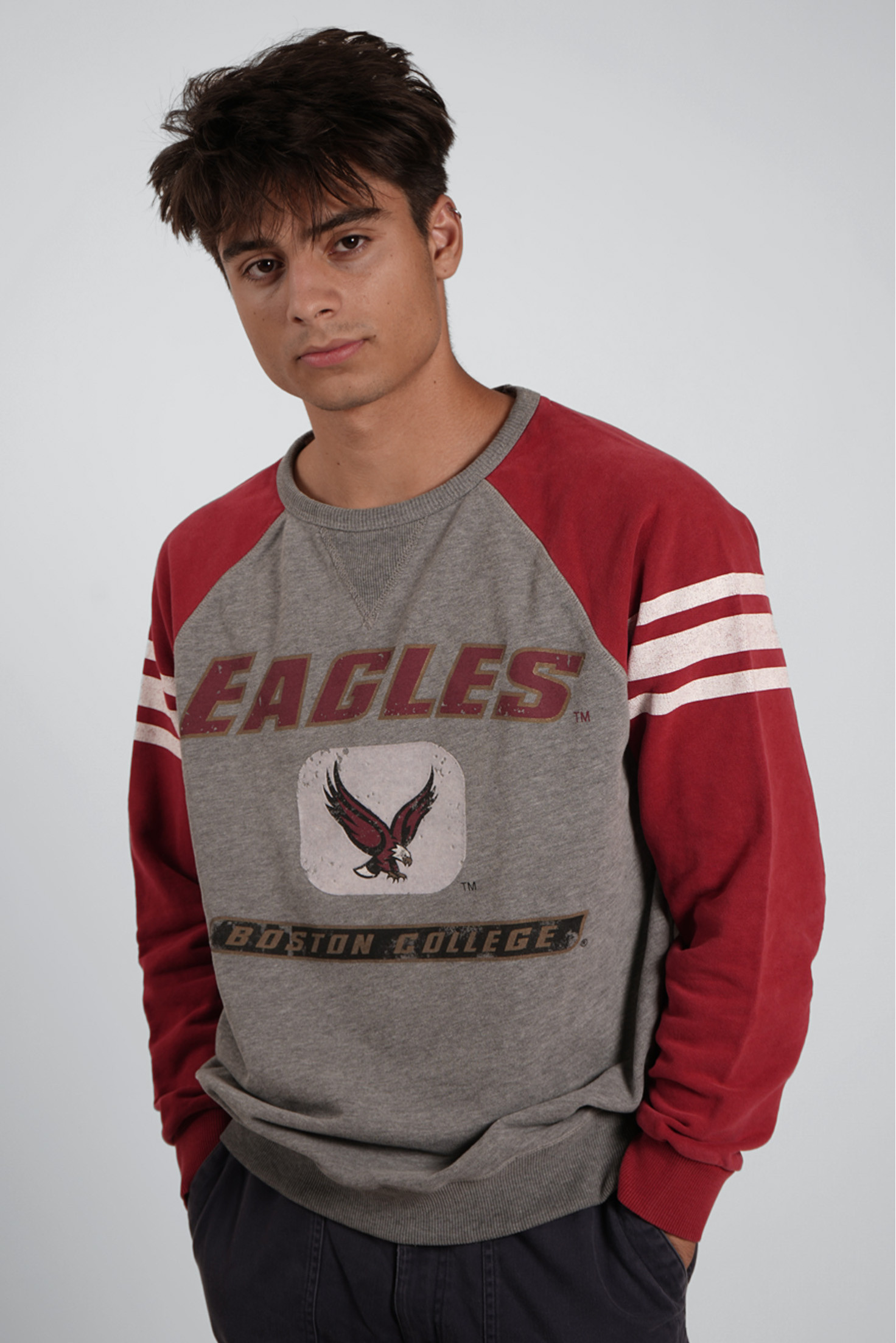 SUDADERA EAGLE BOSTON COLLEGE M