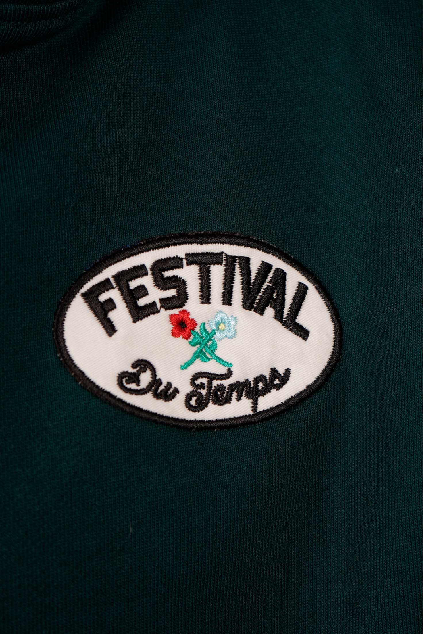 SUDADERA CAPUCHA PARCHE