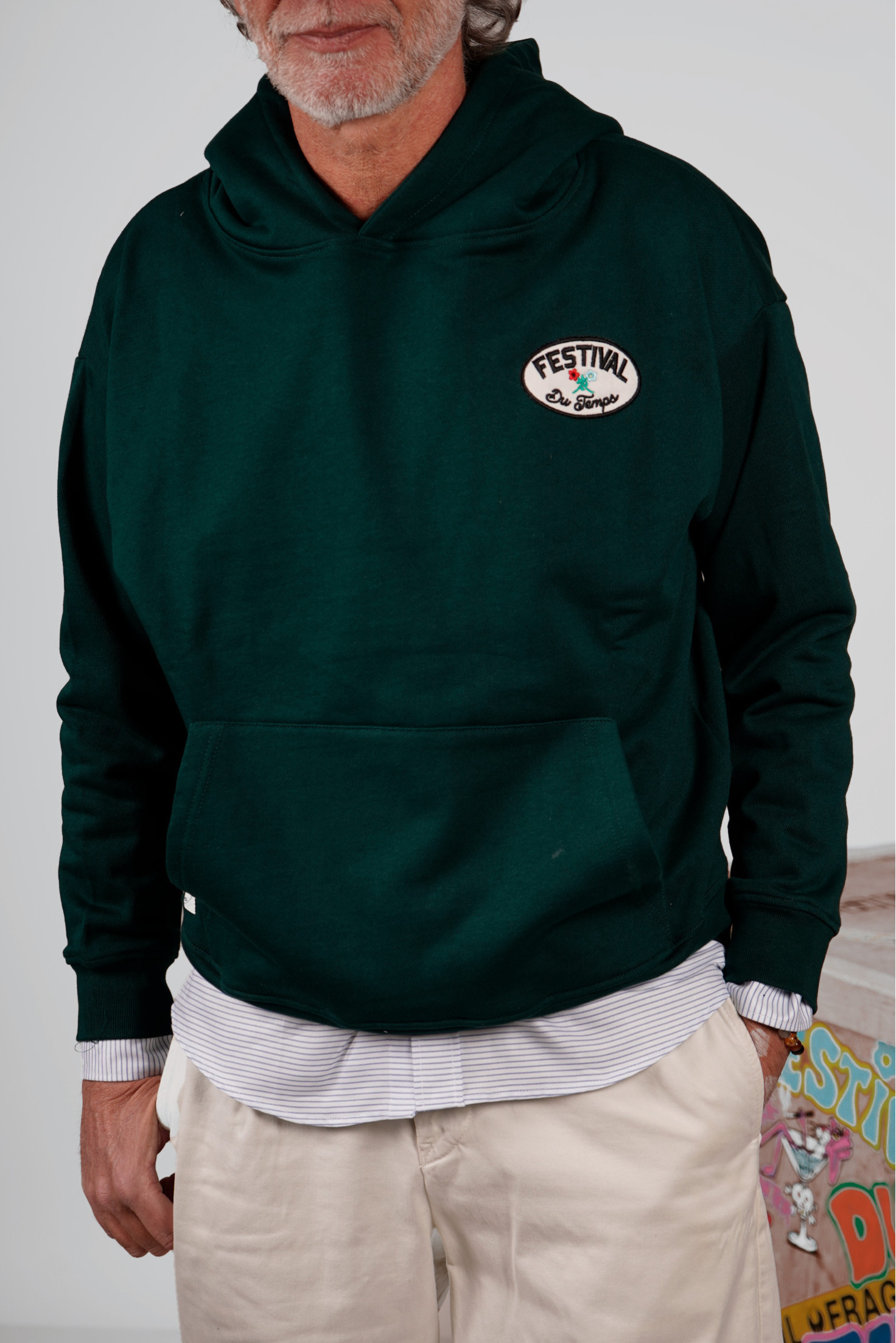 SUDADERA CAPUCHA PARCHE