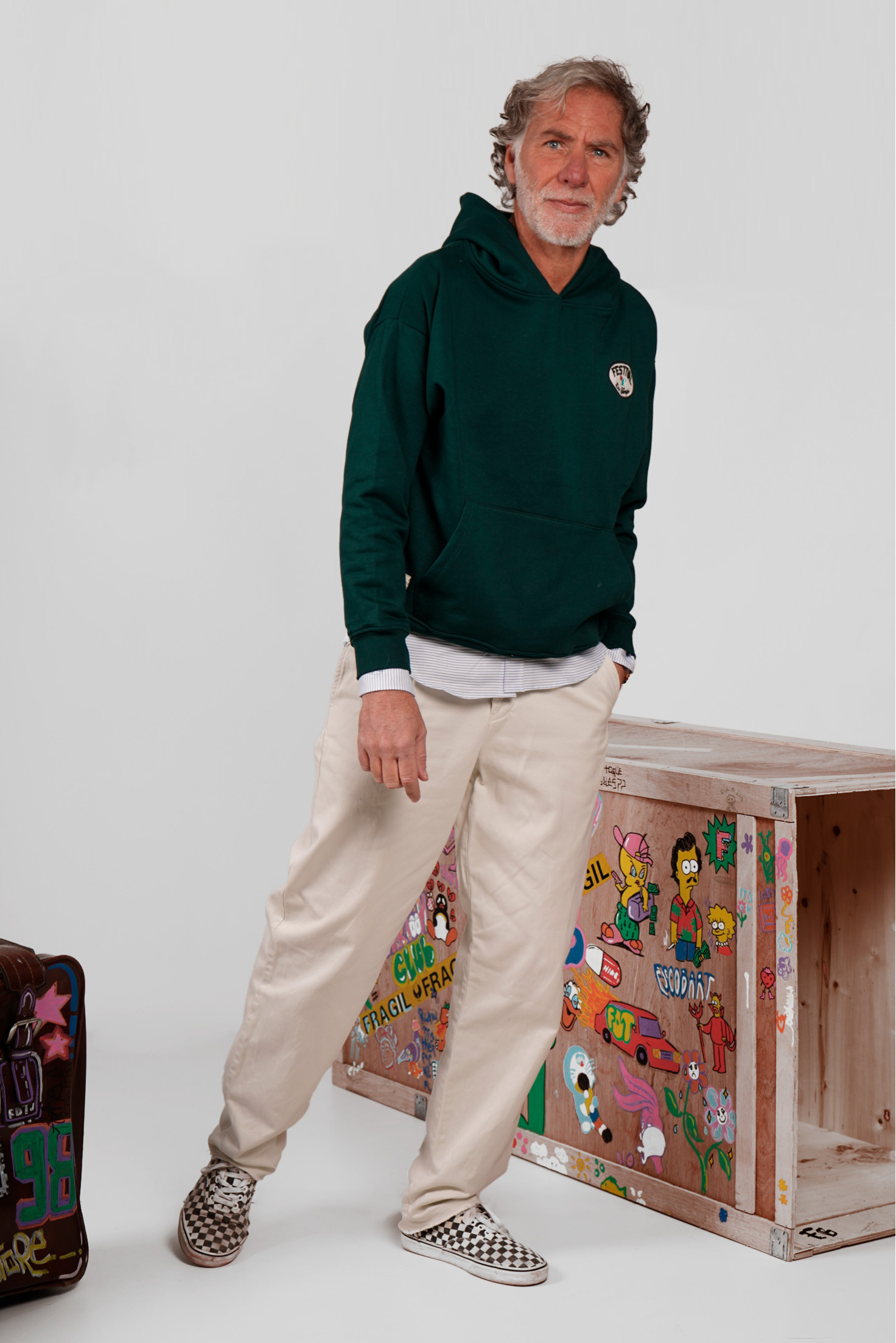 SUDADERA CAPUCHA PARCHE