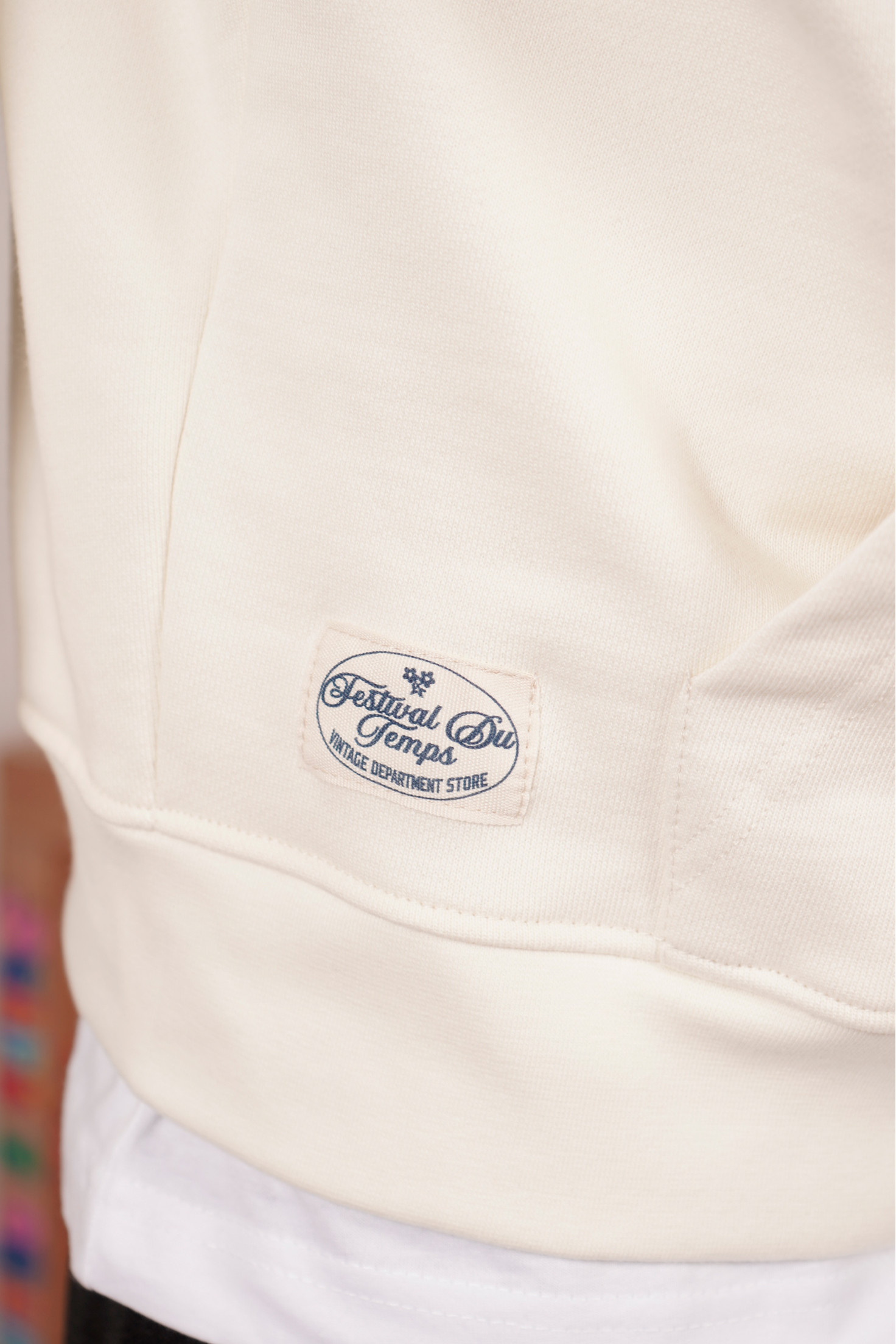 SUDADERA CAPUCHA PARCHE