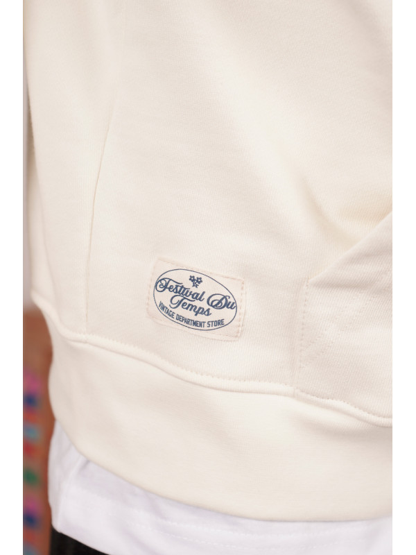 SUDADERA CAPUCHA PARCHE