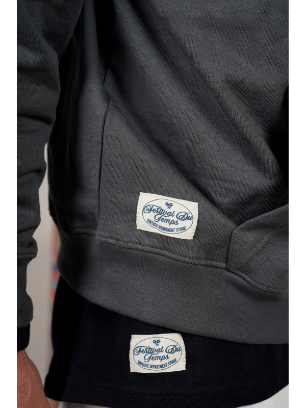 SUDADERA CAPUCHA PARCHE