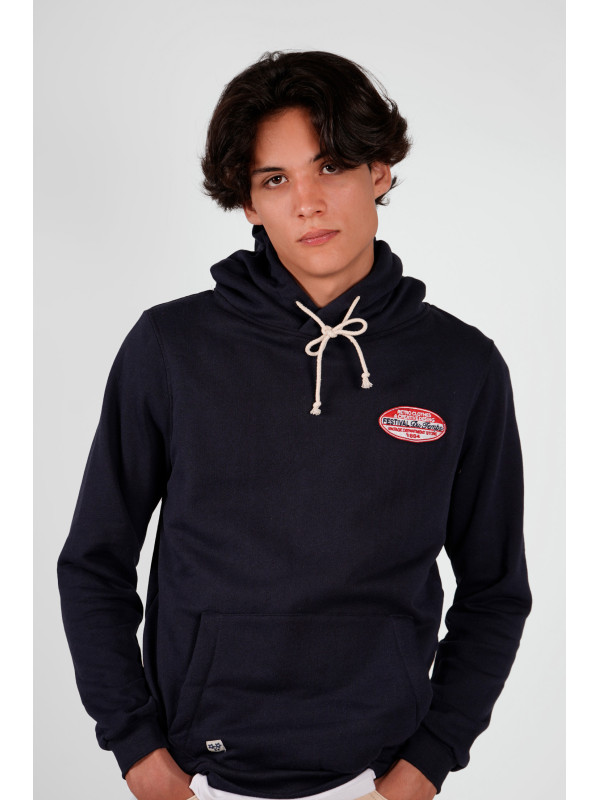 SUDADERA CAPUCHA PARCHE RETRO