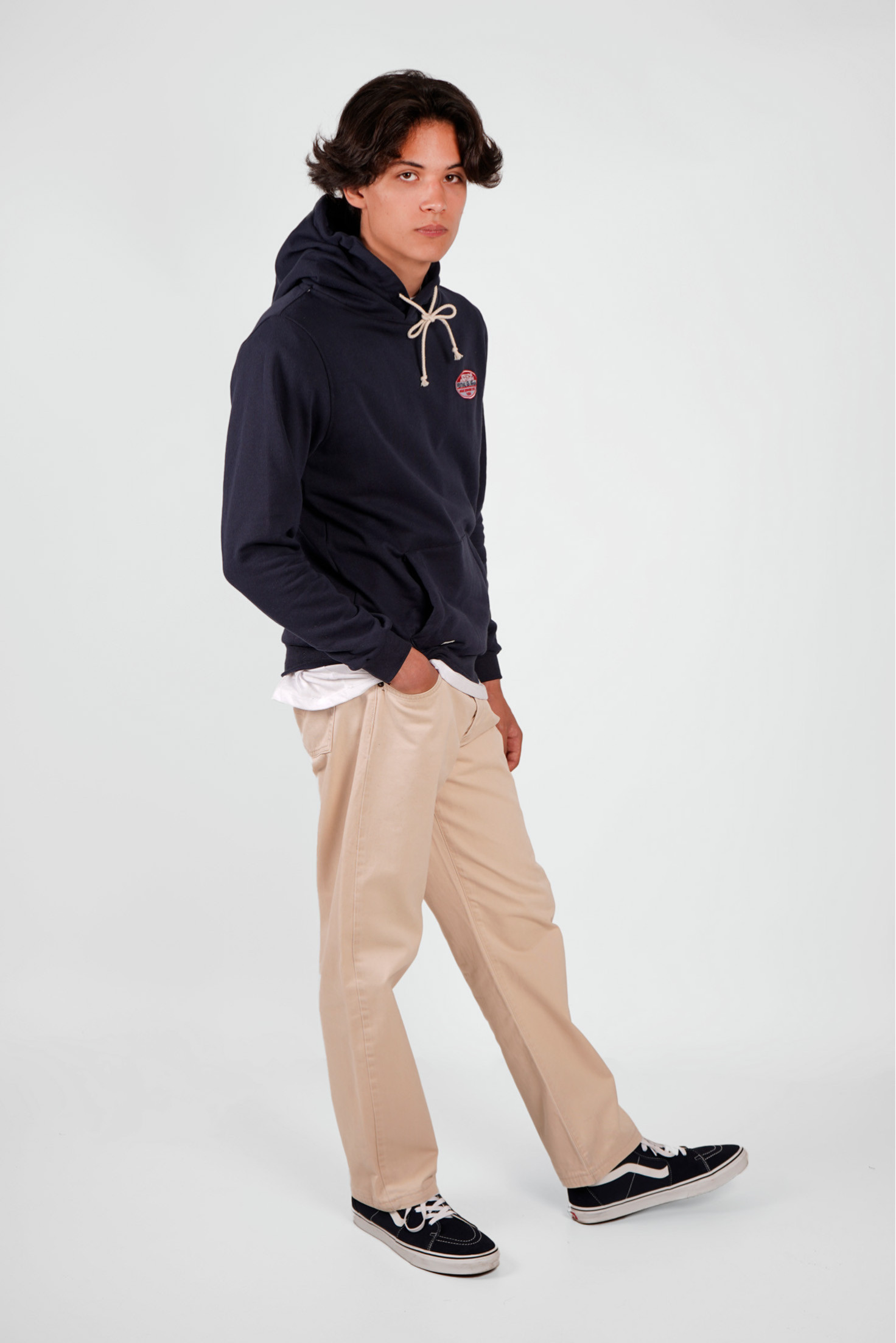 SUDADERA CAPUCHA PARCHE RETRO
