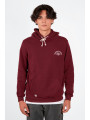 SUDADERA CAPUCHA GRANATE