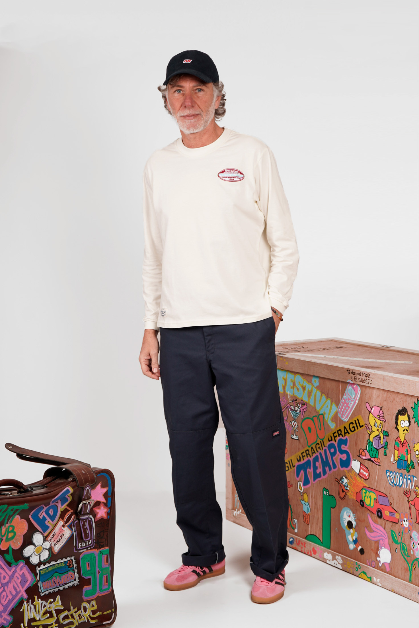 CAMISETA MANGA LARGA PARCHE