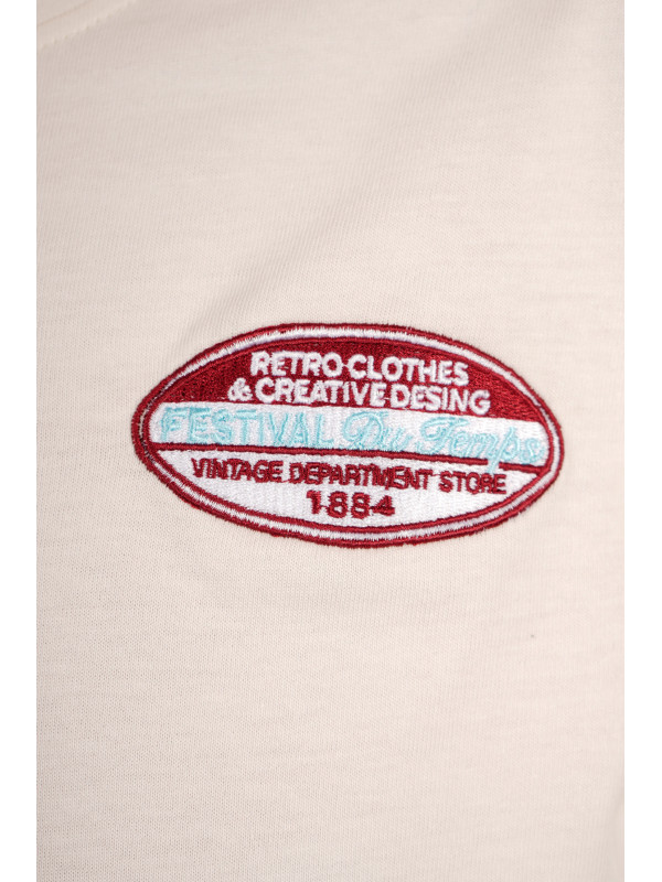 CAMISETA MANGA LARGA PARCHE