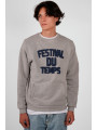 SUDADERA BOLSILLO CANGURO GRIS