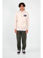 SUDADERA CAPUCHA BEIGE