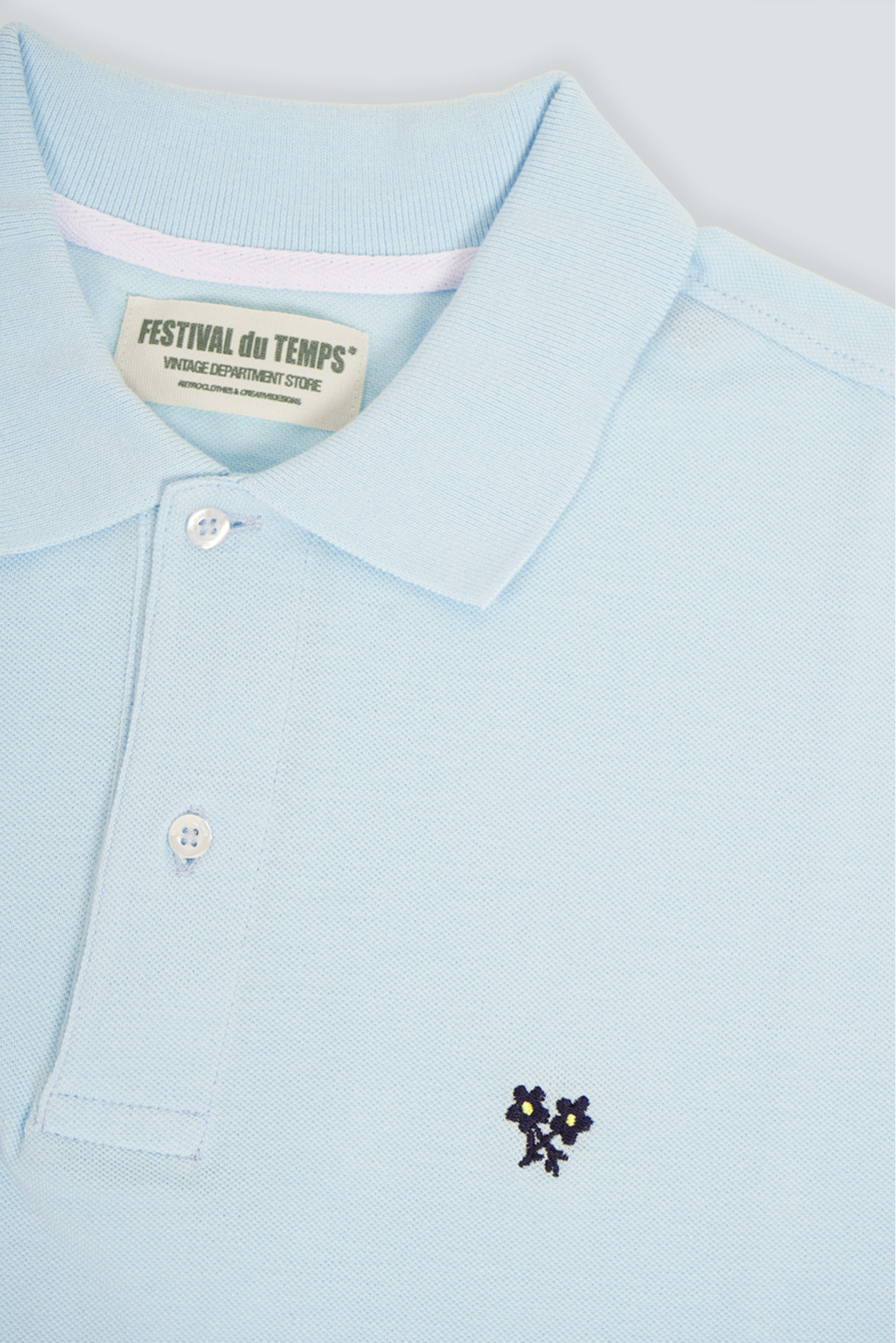 POLO BÁSICO FLOR