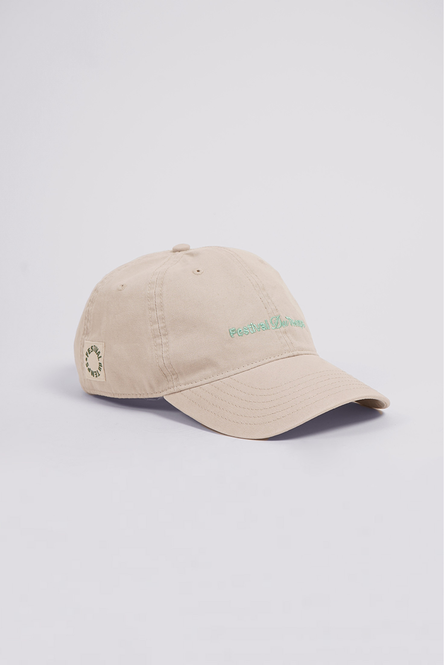 GORRA COTTON BEIGE FESTIVAL DU TEMPS NAVY