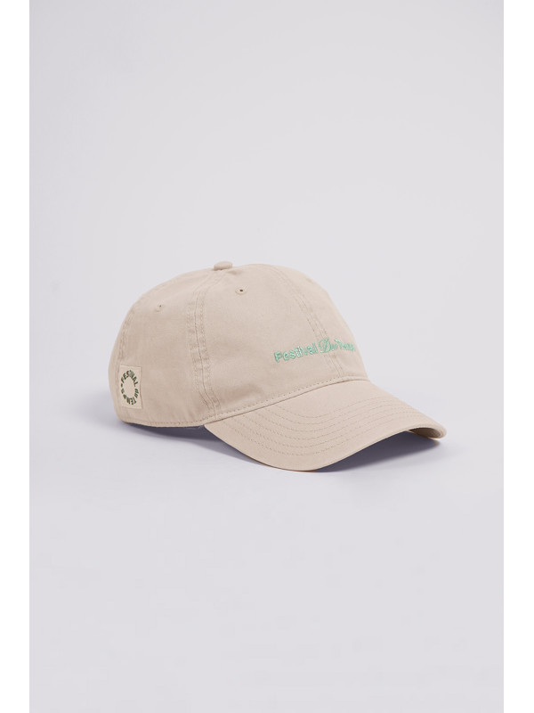 GORRA COTTON BEIGE FESTIVAL DU TEMPS NAVY