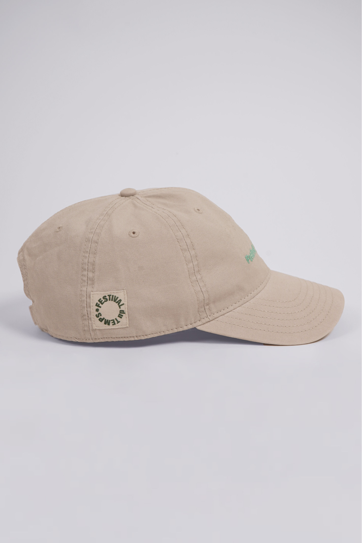 GORRA COTTON BEIGE FESTIVAL DU TEMPS NAVY