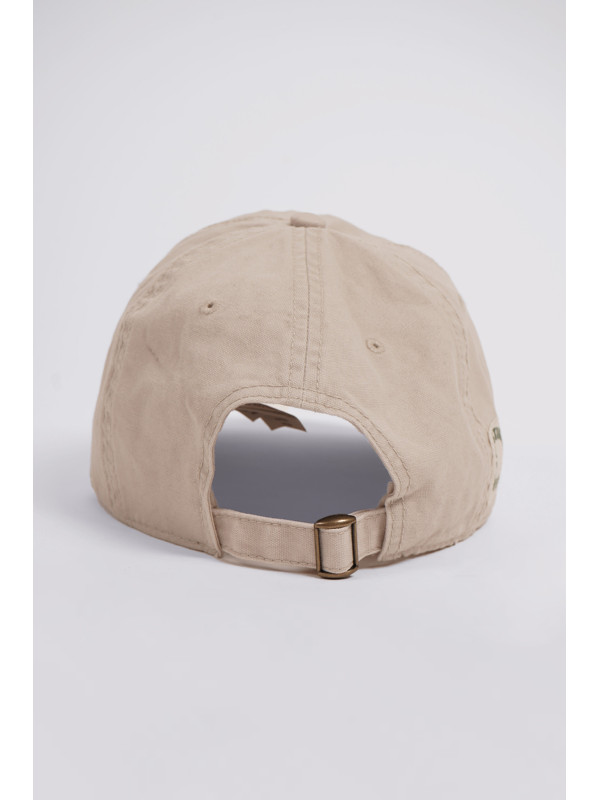 GORRA COTTON BEIGE FESTIVAL DU TEMPS NAVY