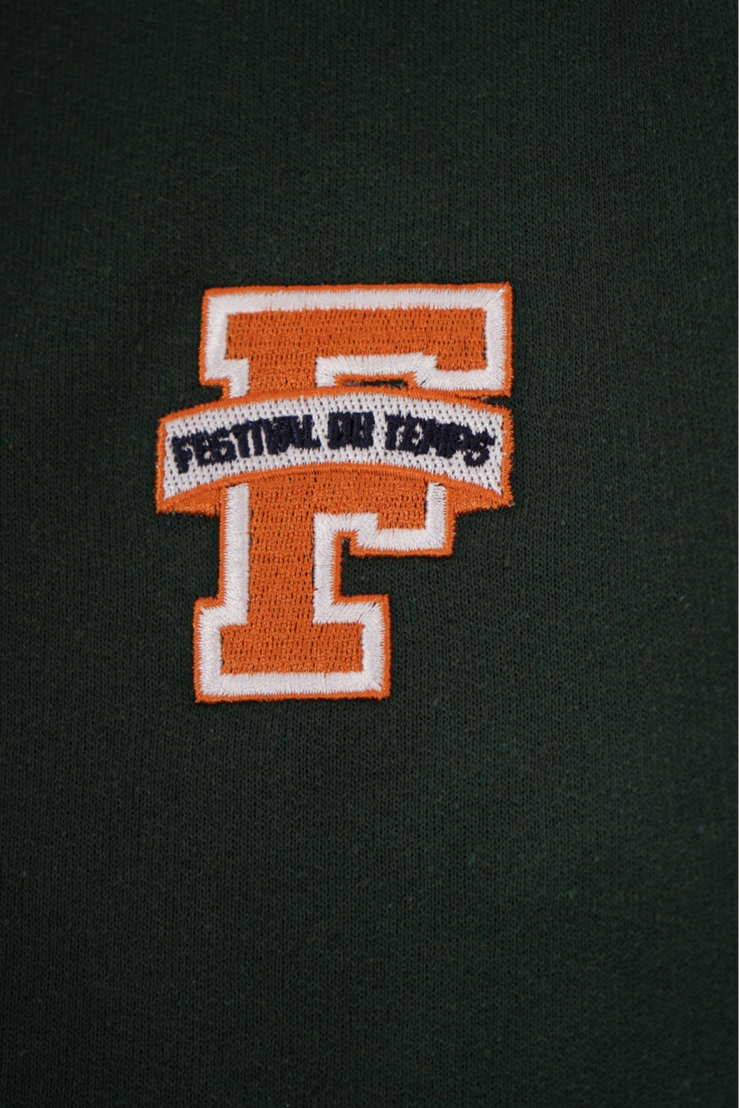 SUDADERA VERDE CAPUCHA F