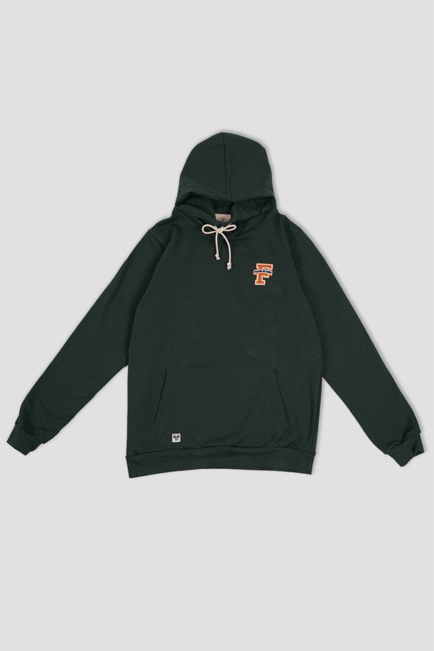 SUDADERA VERDE CAPUCHA F