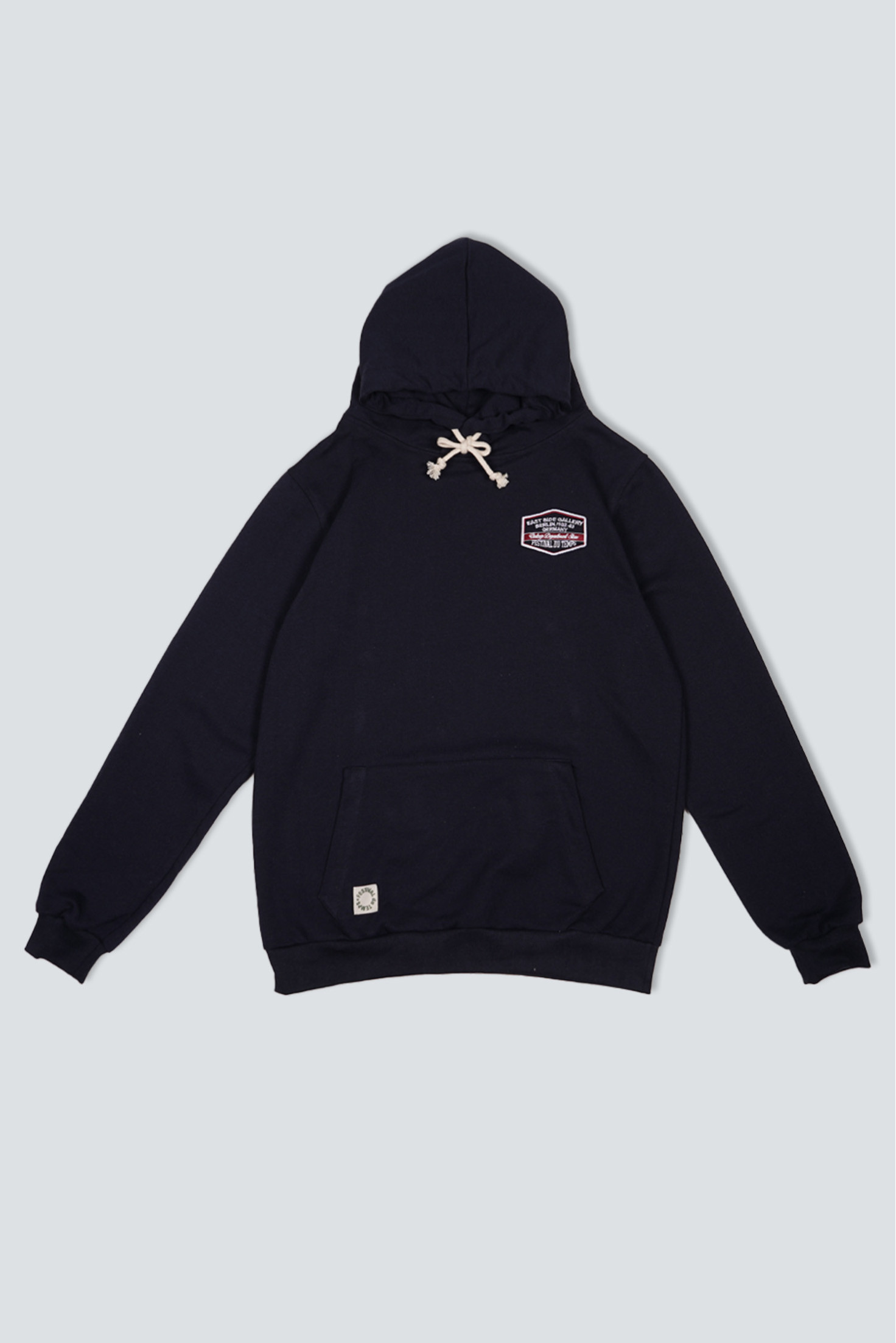 SUDADERA CAPUCHA MARINA PARCHE BERLÍN