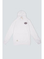 SUDADERA CAPUCHA BLANCA PARCHE BERLÍN