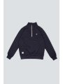 SUDADERA BOLSILLO MEDIA CREMALLERA MARINA