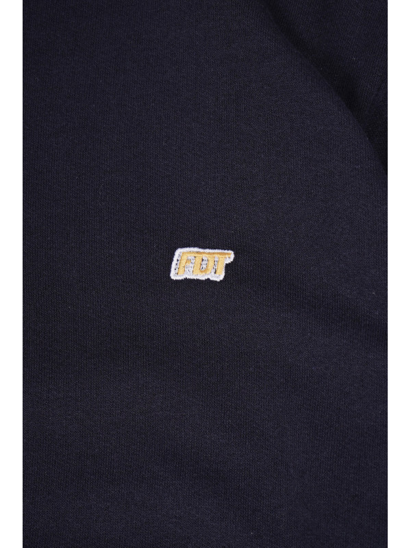 SUDADERA BOLSILLO MEDIA CREMALLERA MARINA