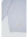 SUDADERA HOODIE CELESTE