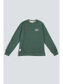 SUDADERA CUELLO REDONDO VERDE