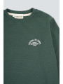 SUDADERA CUELLO REDONDO VERDE
