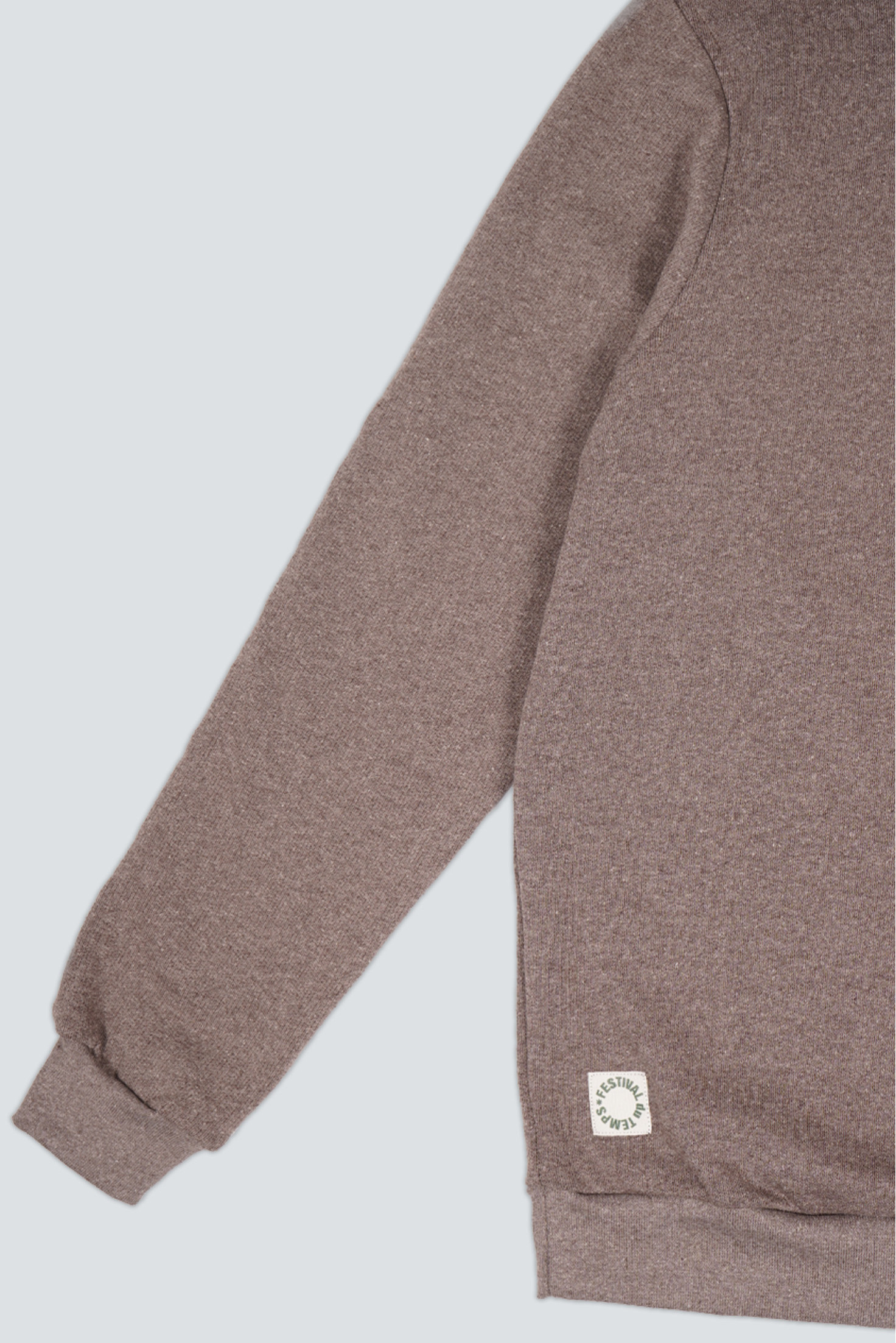 SUDADERA MEDIA CREMALLERA FLOR SUDADERA MEDIA CREMALLERA FLOR