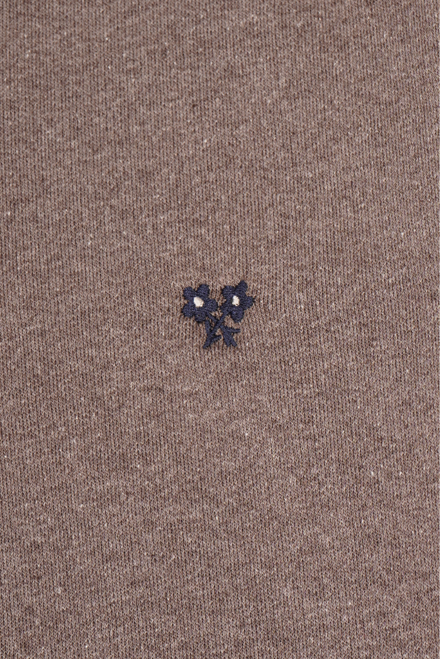 SUDADERA MEDIA CREMALLERA FLOR SUDADERA MEDIA CREMALLERA FLOR