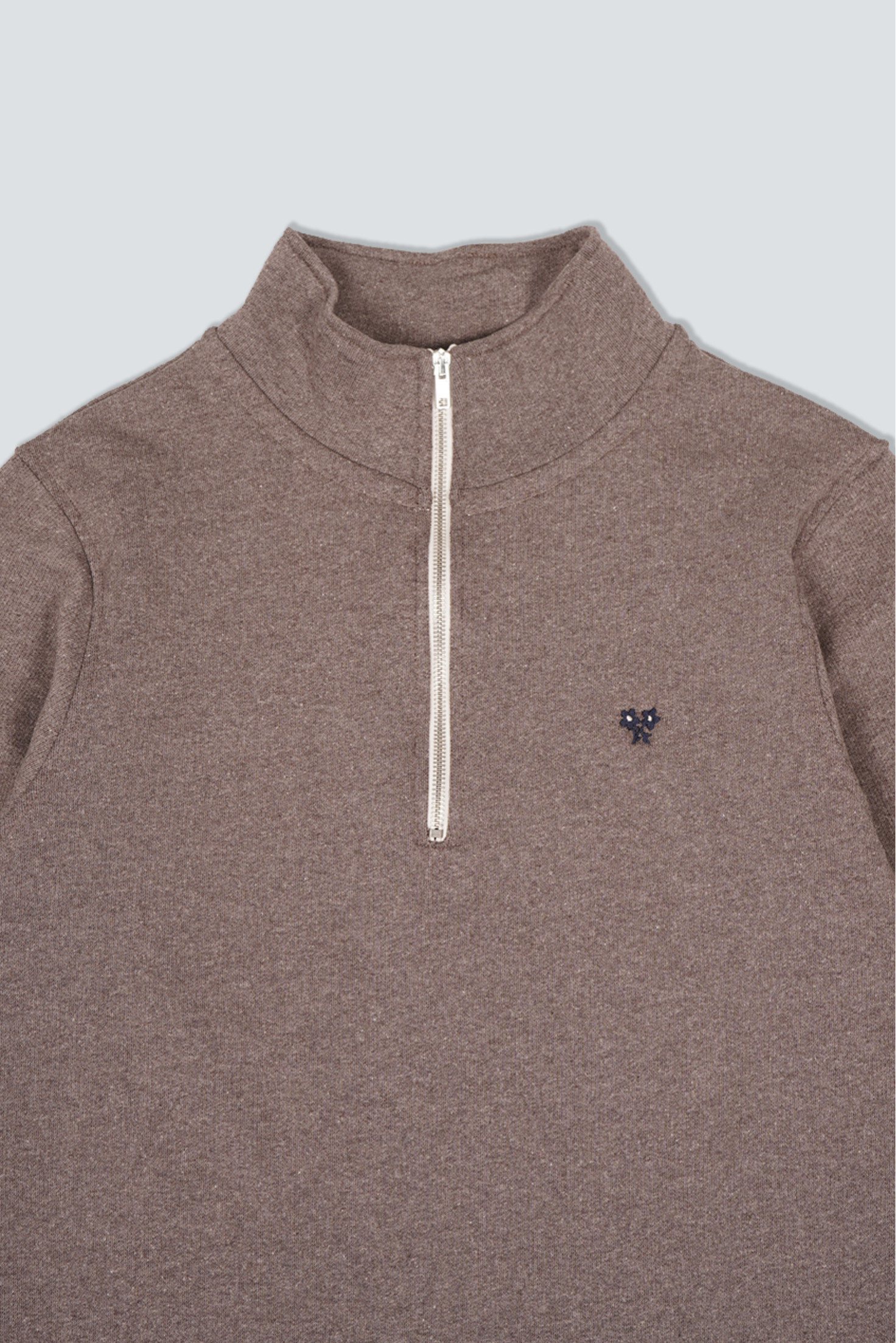 SUDADERA MEDIA CREMALLERA FLOR