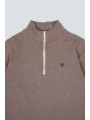 SUDADERA MEDIA CREMALLERA FLOR SUDADERA MEDIA CREMALLERA FLOR