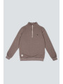 SUDADERA MEDIA CREMALLERA FLOR SUDADERA MEDIA CREMALLERA FLOR